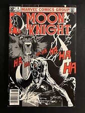 Moon Knight #8 Newsstand - Bill Sienkiewicz Cover Marvel Bronze Age 1981 (6.0) picture
