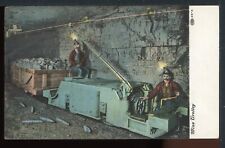 1908 Mine Trolley Scranton Pennsylvania Historic Vintage Postcard picture