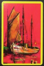 Boat Vintage Single Swap Playing Card King Spades picture