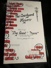 1953 THE COURTYARD PLAYERS PROGRAM  THE NEW PLAYHOUSE DALLAS, TEXAS BBA-41 picture