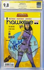CGC Signature Series Graded 9.8 Hawkeye #1 Extravaganza Hailee Steinfeld Auto picture