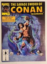 The Savage Sword of Conan #201 (1992, Marvel) VF B&W Magazine picture