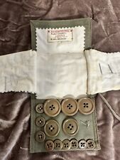 Antique WW2 Army Soldier Sewing Kit from American Red Cross Elko Nevada picture