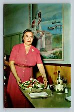 Tarpon Springs FL, Mama Pappas Restaurant, Florida Vintage Postcard picture