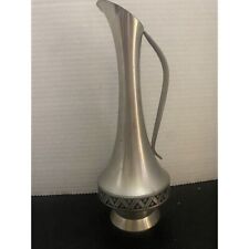 Mid Century Vintage Pewter Pitcher by Norway Hagness /Real Dutch Pewter 9.5” picture