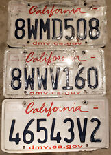 Genuine US License Plates California USA Americana Light Truck & Passenger Car picture