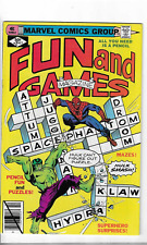 FUN AND GAMES MAGAZINE 2 ~ Marvel Comics October 1979  CLEAN picture