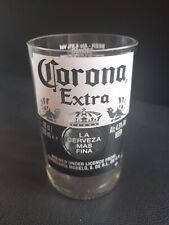 1 x LARGE Handcrafted Corona Glass Upcycled From 620ml Bottle picture