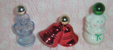 Vintage Avon Christmas Bottles Cologne Holiday (Empty) Mixed Lot picture