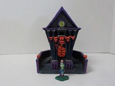 N G211 The Nightmare Before Christmas Village TOWN HALL Special Black Light Ed picture