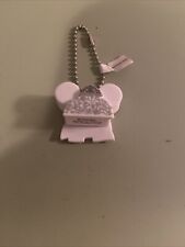 RETIRED- HTF- Disney Parks ~Minnie Mouse Bridal “Ears” Foam Bag Charm- Small-New picture
