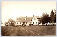 RPPC Plantation Mansion Home w/Side Entrance~Delightful Dormer c1910 Postcard picture