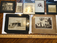 ANTIQUE PHOTO LOT OF 12 MOST LARGE CABINET TYPE LOT # picture