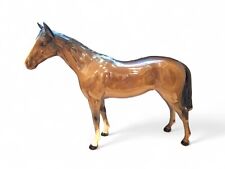 BESWICK LARGE HORSE RACEHORSE THE BOIS ROUSSEL BROWN GLOSS MODEL No. 701 picture