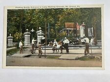 1940s MT GRETNA, PA. PITCHING QUOITS- CAMP MEETING GROUNDS- PC- HARPEL picture