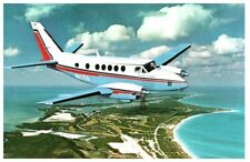 The Beechcraft King Air A100 Airplane Postcard  picture