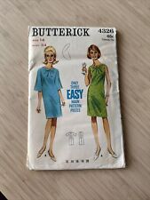 Butterick 4326 Vintage 60s Style Dresses Size 14 picture