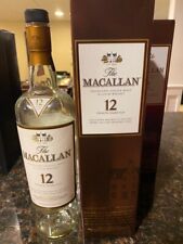 (16) MACALLAN 12 years old Scotch Whiskey empty bottles and boxes picture