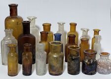 Antique pharmacy bottles 21 pieces 1880-1900’s picture