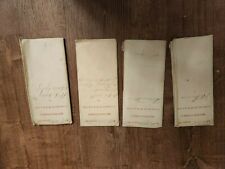 Lycoming COURT Indictment True Bill Transcrpt Commonwealth Antique 1896 set of 4 picture