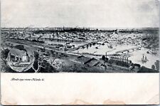 Bird's Eye View, Toledo, Ohio - Undivided Back Postcard c1901-1907 picture