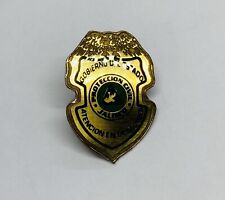 Rare 1980s Jalisco Mexico Enamel Screw Back Pin Government Disasters Button 22 picture