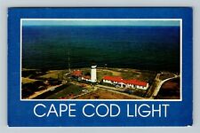 Cape Cod MA-Massachusetts, Aerial View, Cape Cod Lighthouse c1994Postcard picture