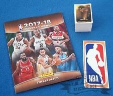 2017/18 PANINI NBA Basketball, Complete Loose Sticker Set + Empty Album picture