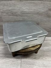 Vintage WEAR-EVER Aluminum 8 x 8 x 2 Baking Pan w/ Sliding Lid - No. 2752 U.S.A. picture