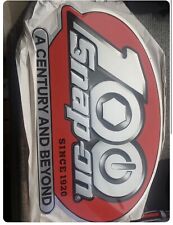 SNAP-ON TOOLS 100TH ANNIVERSARY TIN SIGN WAY COOL A Century and Beyond Since picture