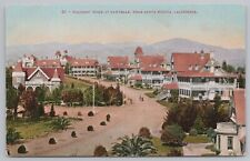State View~Soldiers' Home At Sawtelle CA~nr Santa Monica~Edw H Mitchell~Vtg PC picture