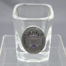 Sacramento Kings Shot Glass Pewter Logo 2001 picture