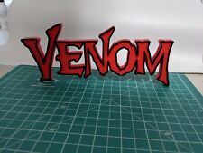 Venom Logo Sign Display Shelf Marvel 3D printed Spider-Man Spiderman picture