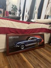 Ford Mustang Shelby GT500 Framed Photo Approximately 4’ x 2’ picture