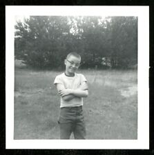 Vintage Photo CLASSIC 1960's BOY WITH 