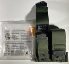 Gerber Custom Fit Dual Quad Sheath MOLLE OD GREEN - MADE IN USA - NEW picture