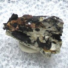 04912 Arfvedsonite Alluaiv Mountain, Lovozersky Russia Rare Mineral Thumbnail TN picture