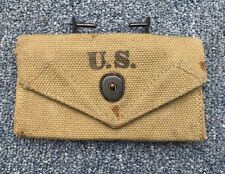 WWII US Carlisle First Aid Bandage Pouch 1942 Dated picture