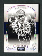 John Wooden UCLA Hollywood Icons 2008 Americana Celebrity Cuts Gold Card # 24/25 picture