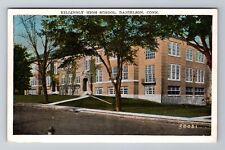 Danielson CT-Connecticut, Killingly High School, Antique Vintage c1942 Postcard picture