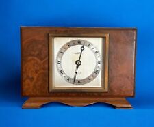 Quality Mid/Late 20th Century Walnut Mantle  Clock, Elliot, Working Order picture