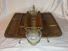 MCM Scandia Folding Food Server Rhythm In Wood Collection Select Wares New York picture