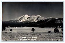 c1940's San Francisco Peaks Flagstaff Arizona AZ RPPC Photo Vintage Postcard picture