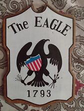 The Eagle - Painted Wooden Tavern Sign - Made In Japan - Vintage picture