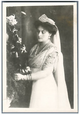 Russia, Tsarina Alexandra Feodorovna of Russia Vintage . Al Back Print picture