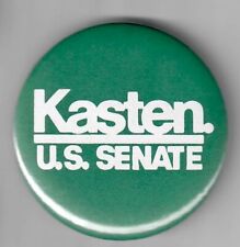 2 Term Wisconsin GOP Senator Robert Kasten Button from 1986 picture
