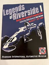 Legends Of Riverside 1 Program 2009 Dan Gurney Honoree Automotive Museum picture