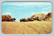 Morris-Manitoba, Typical Threshing Scene, Vintage Postcard picture