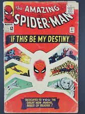 Amazing Spider-Man # 31 1st Appearance Gwen Stacy Marvel Comics 1965 picture