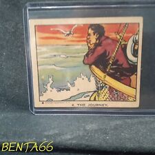 1930's Tarzan And The Crystal Vault Of Isis 🔥 Card # 4 The Journey picture